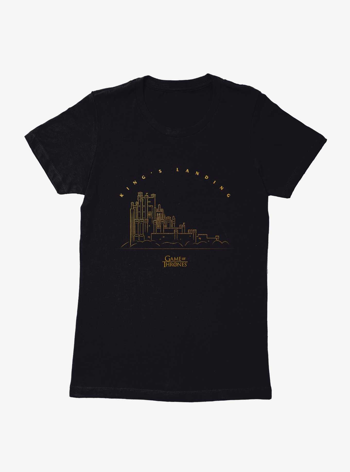 Game Of Thrones King's Landing Outline Womens T-Shirt, , hi-res