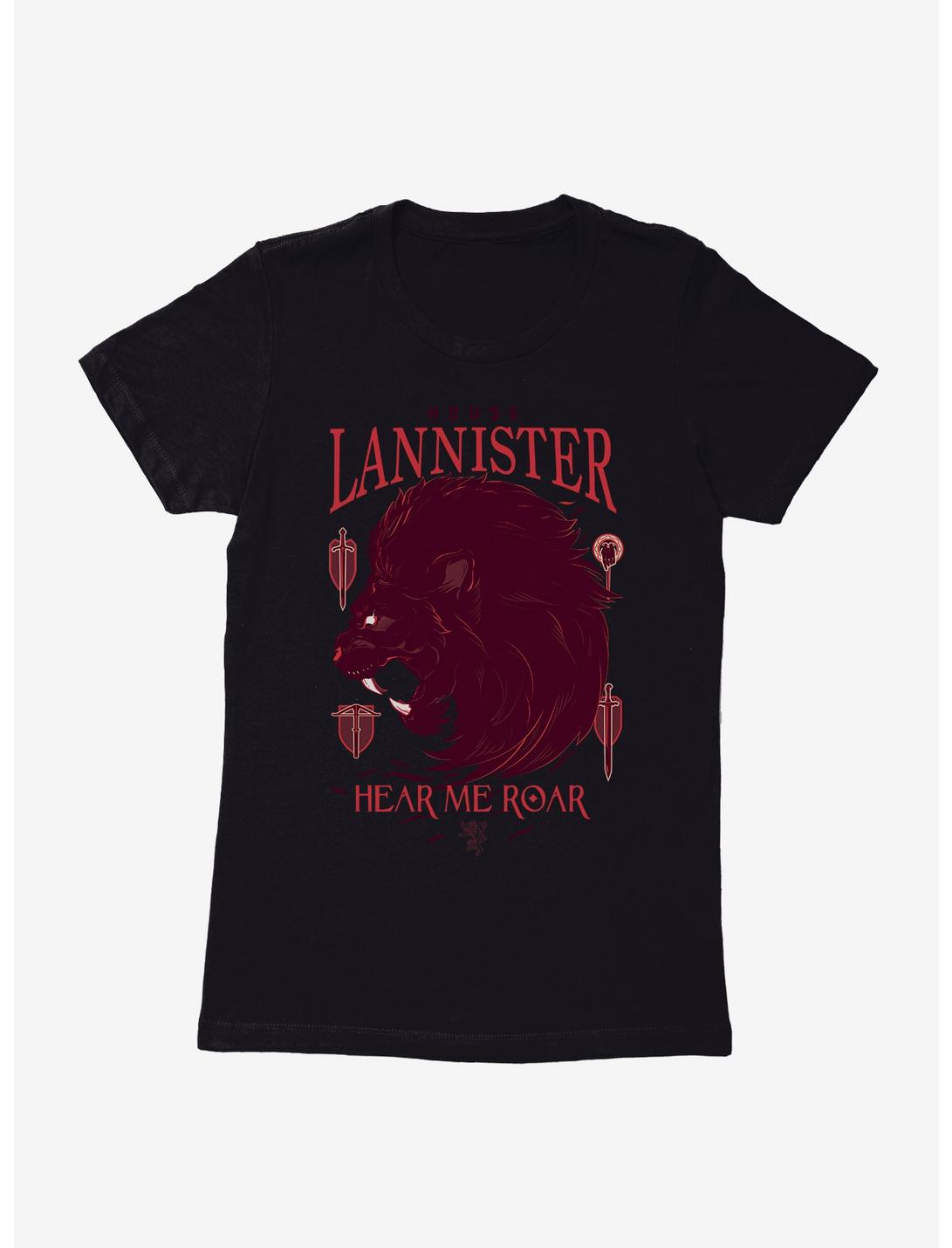 Game Of Thrones House Lannister Words Womens T-Shirt, , hi-res