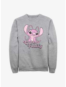 Disney Lilo & Stitch Fluffy Angel Sweatshirt, , hi-res