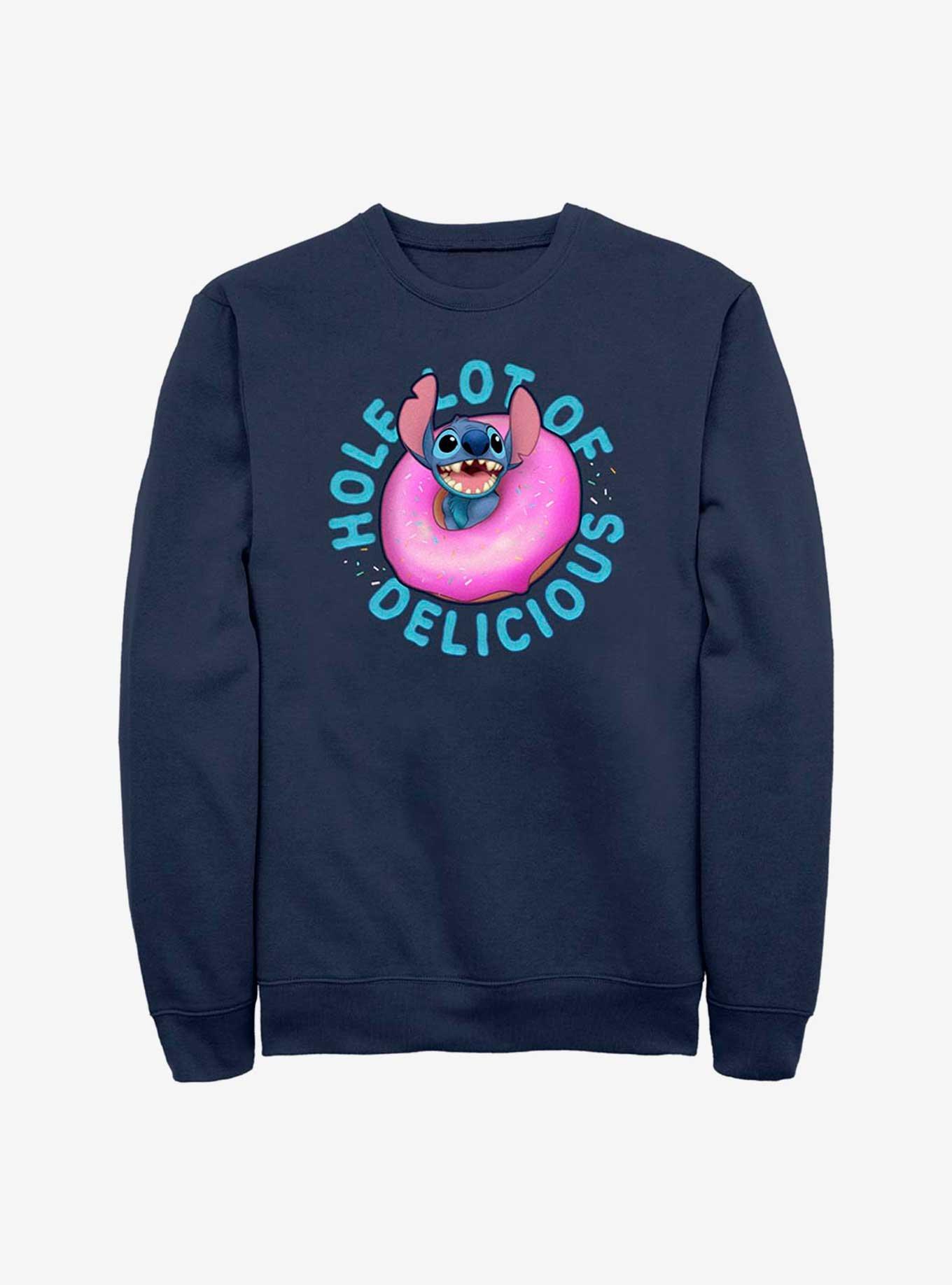 Disney Lilo & Stitch Hole Lot Of Delicious Sweatshirt, , hi-res