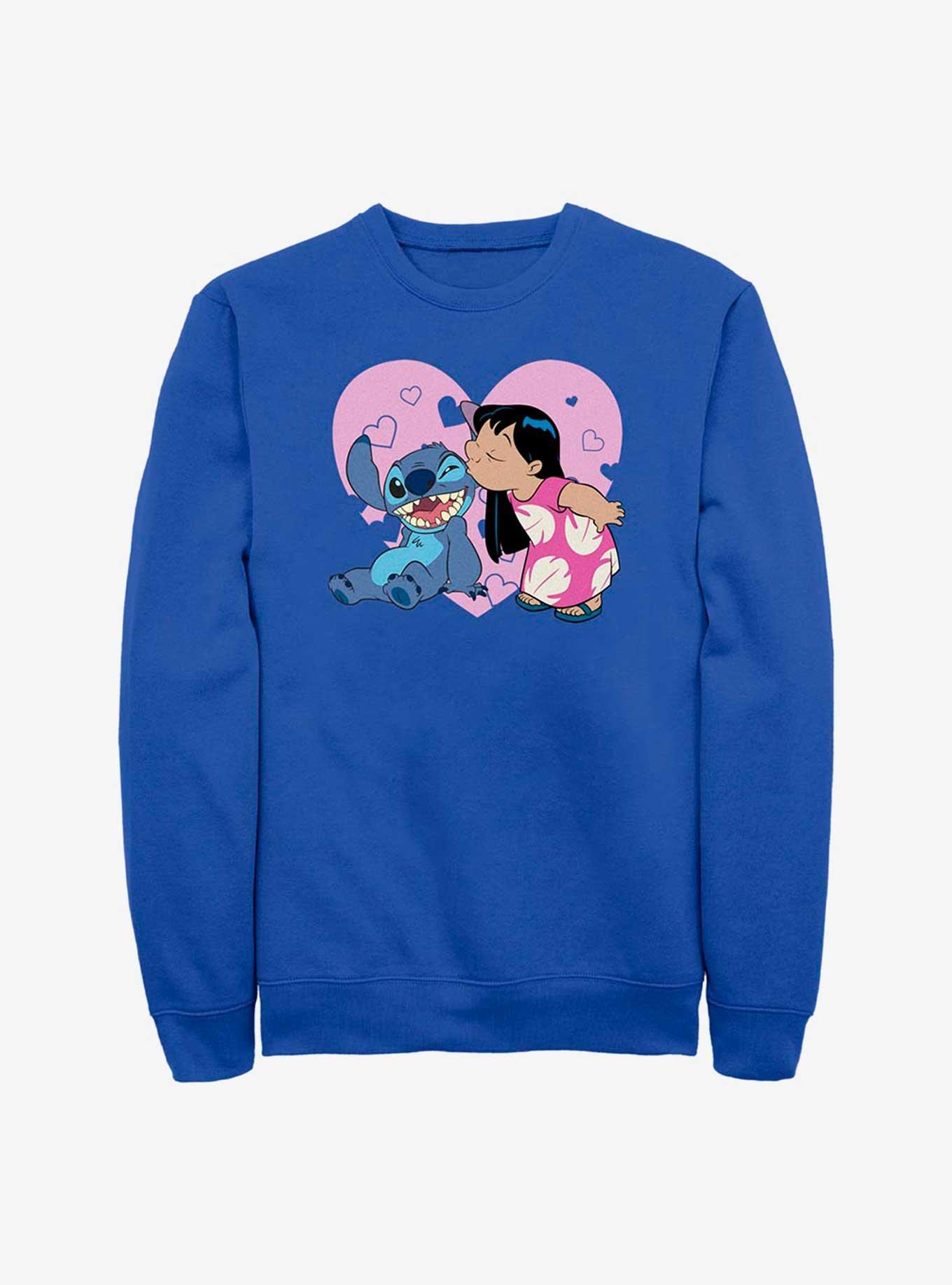 Disney Lilo & Stitch Kisses Sweatshirt, , hi-res