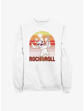 Disney Lilo & Stitch Rock And Roll Stitch Sweatshirt, WHITE, hi-res