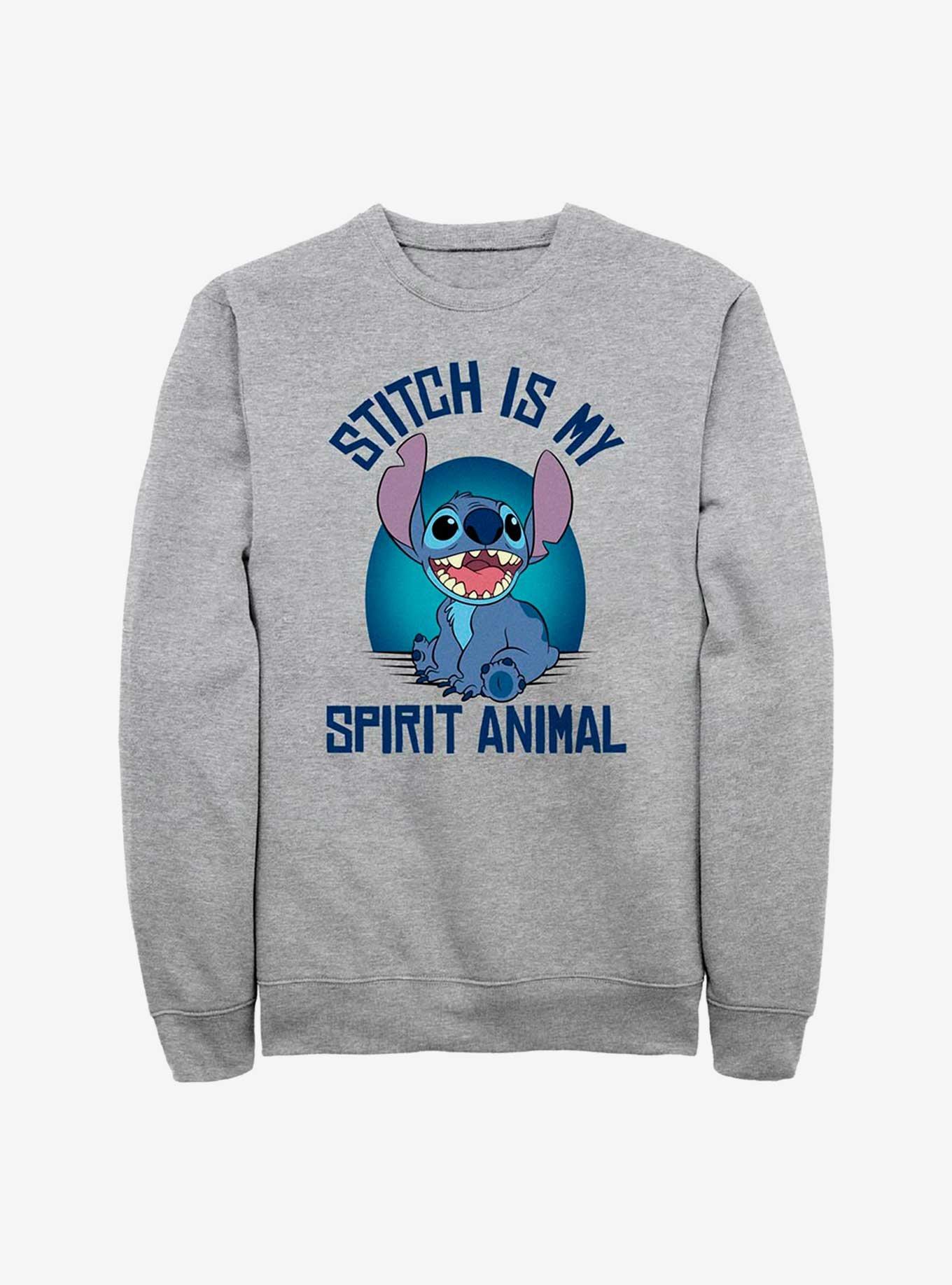 Lilo & Stitch Sweatshirt Frauen Heather Grey - Disney Fan Merch