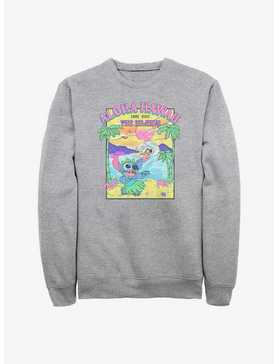 Disney Lilo & Stitch Visit The Islands Sweatshirt, ATH HTR, hi-res