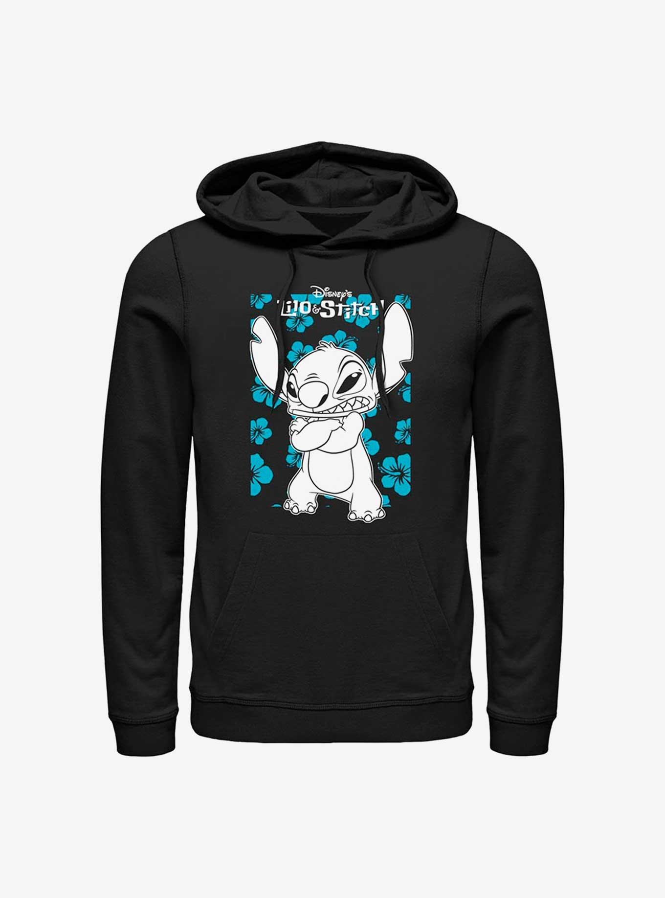 Disney Lilo & Stitch Grumpy Stitch Hoodie, , hi-res