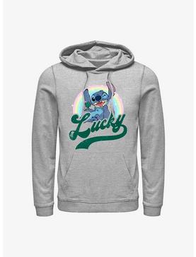 Disney Lilo & Stitch Lucky Rainbow Hoodie, ATH HTR, hi-res