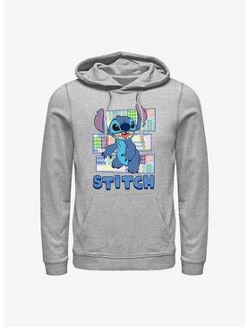 Disney Lilo & Stitch Pattern Stitch Hoodie, , hi-res