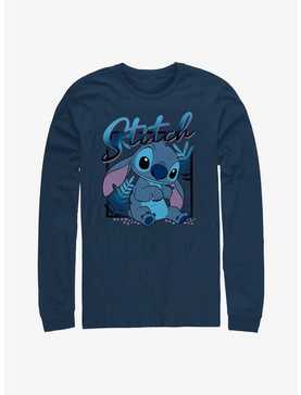 Disney Lilo & Stitch Blue Boy Long Sleeve T-Shirt, , hi-res