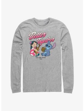 Disney Lilo & Stitch Chillin Long Sleeve T-Shirt, , hi-res