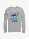 Disney Lilo & Stitch Fluffy Stitch Long Sleeve T-Shirt, ATH HTR, hi-res