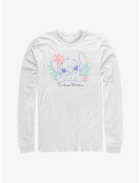 Disney Lilo & Stitch Kindness Matters Long Sleeve T-Shirt, WHITE, hi-res