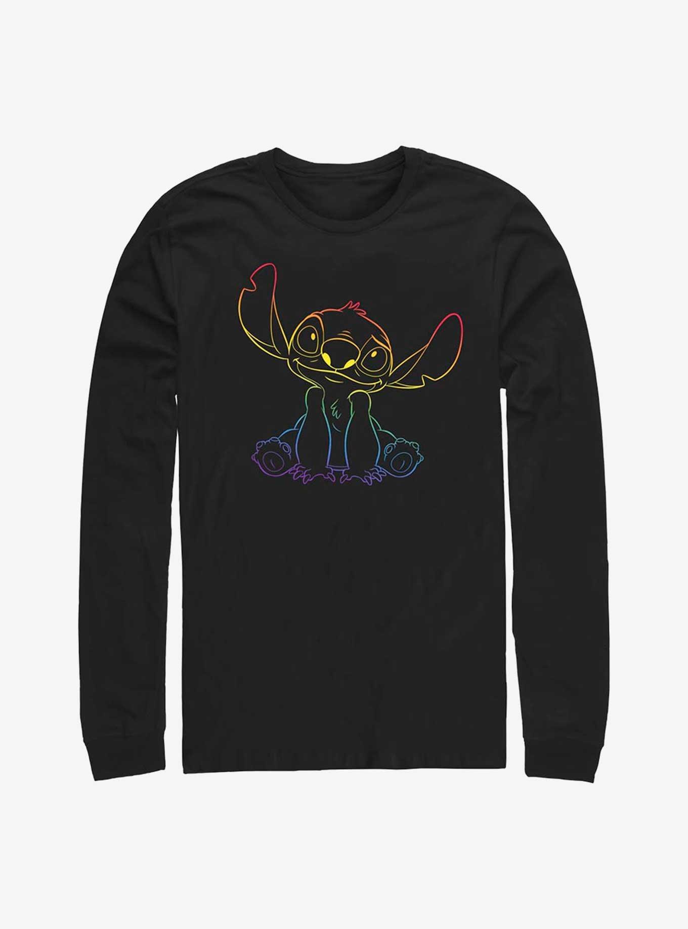 Disney Lilo & Stitch Pride Stitch Long Sleeve T-Shirt, , hi-res