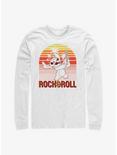 Disney Lilo & Stitch Rock And Roll Stitch Long Sleeve T-Shirt, WHITE, hi-res