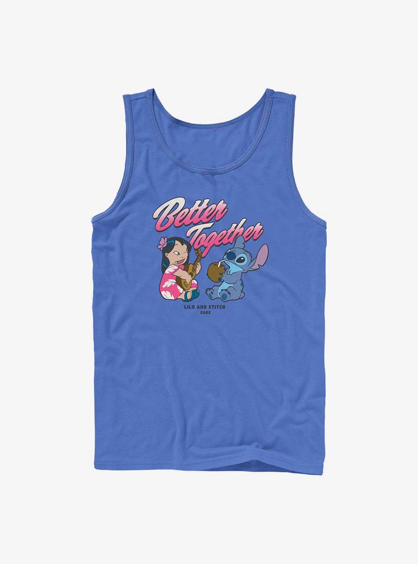 Disney Lilo & Stitch Chillin Tank, ROYAL, hi-res