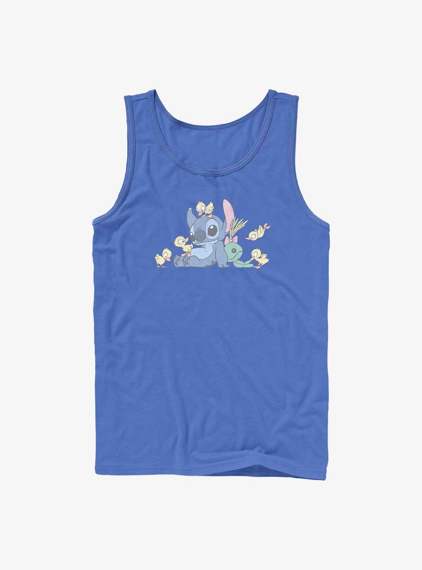 Disney Lilo & Stitch Ducky Kind Tank, ROYAL, hi-res