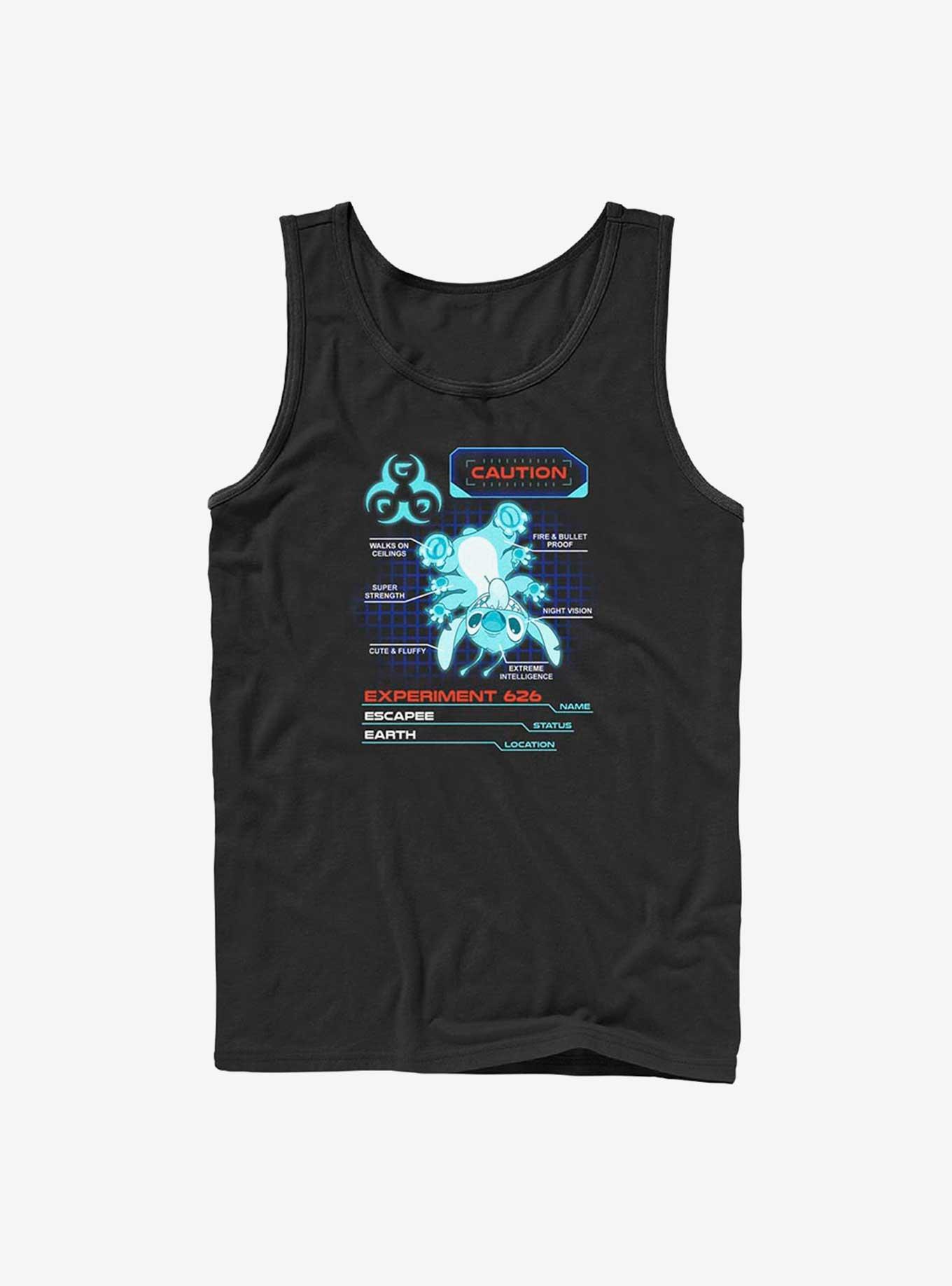 Disney Lilo & Stitch Experiment 626 Tank, BLACK, hi-res