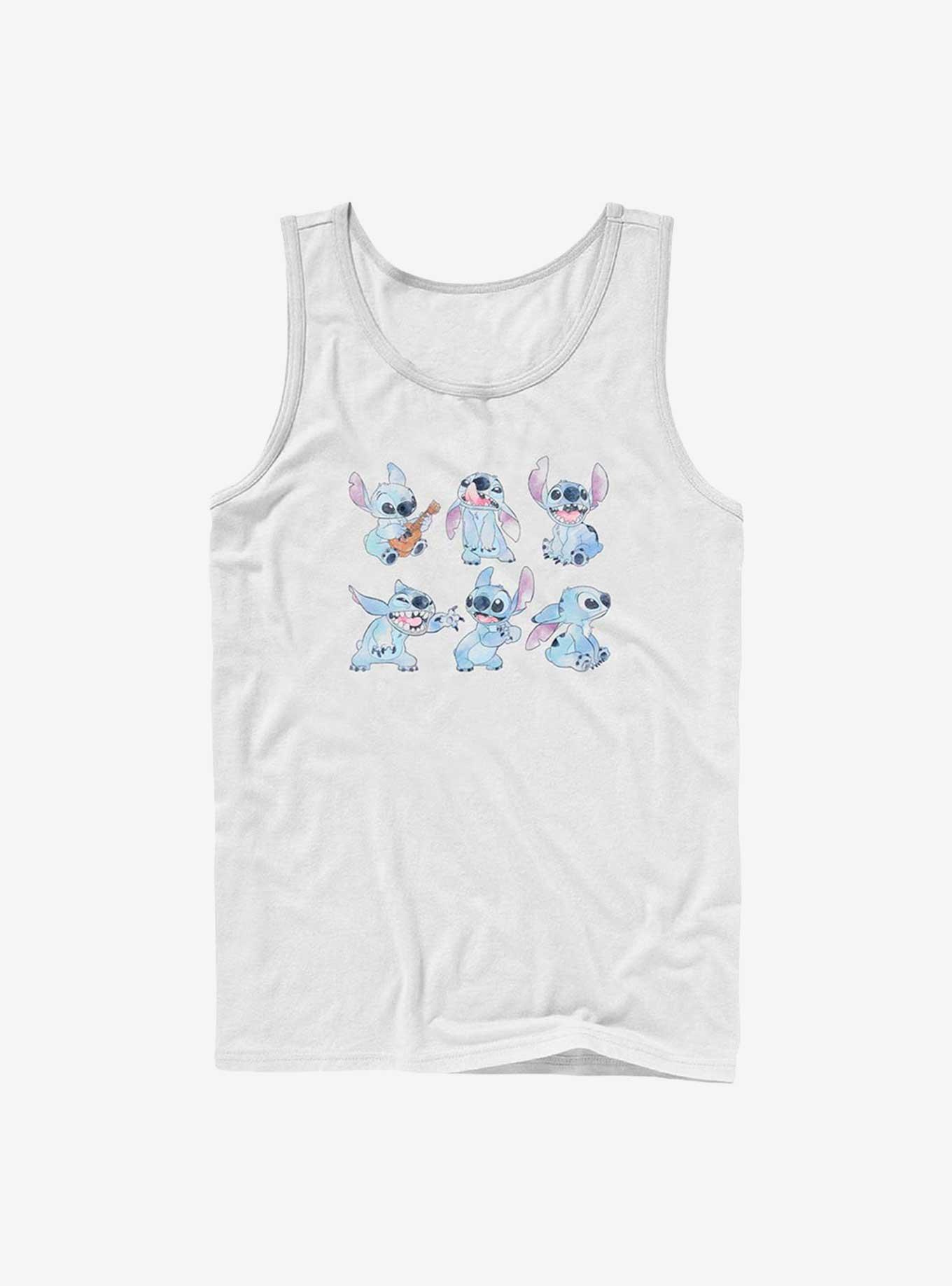 Disney Lilo & Stitch Faces Of Stitch Tank, WHITE, hi-res