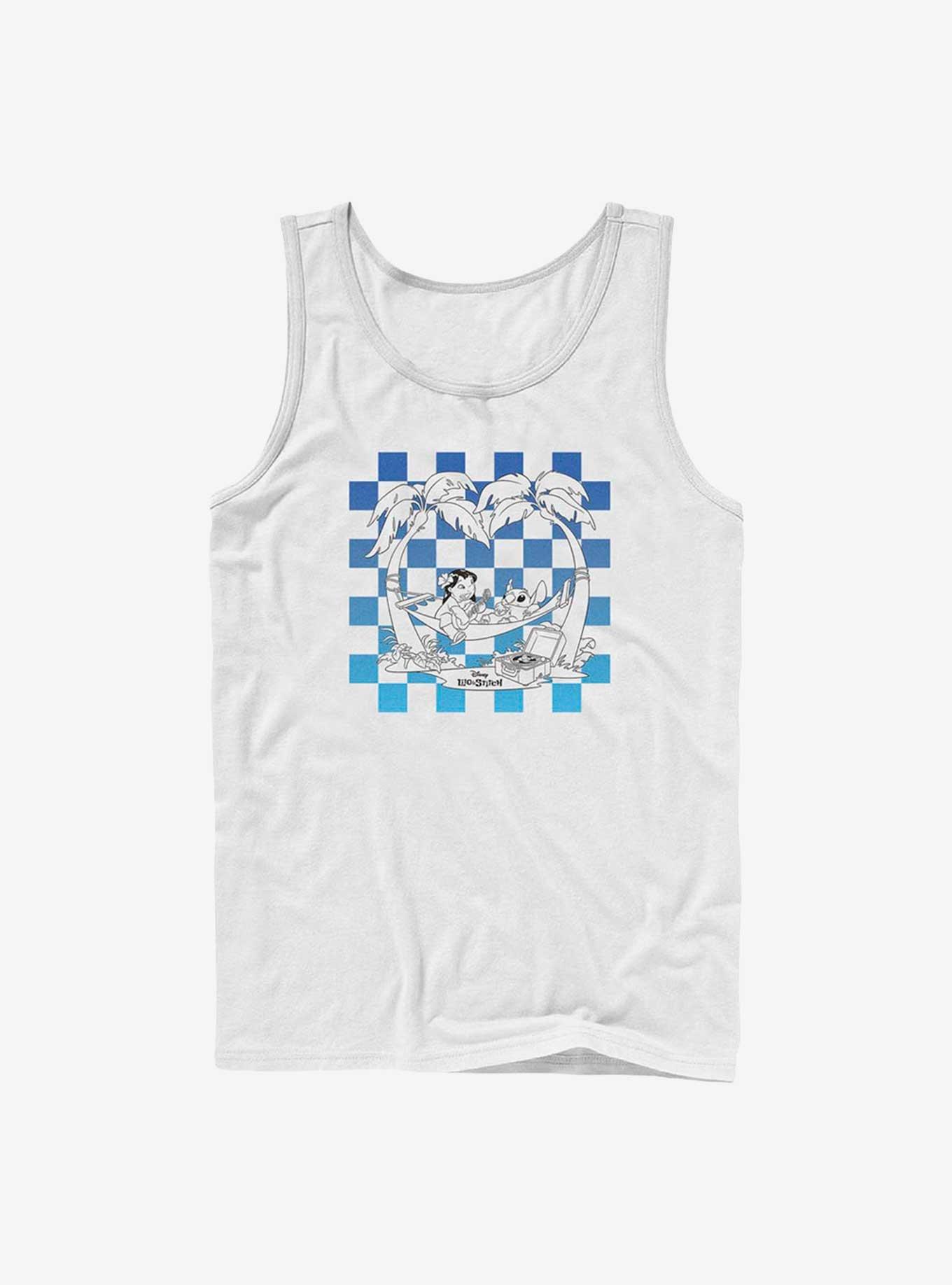 Disney Lilo & Stitch Ohana Island Tank, WHITE, hi-res