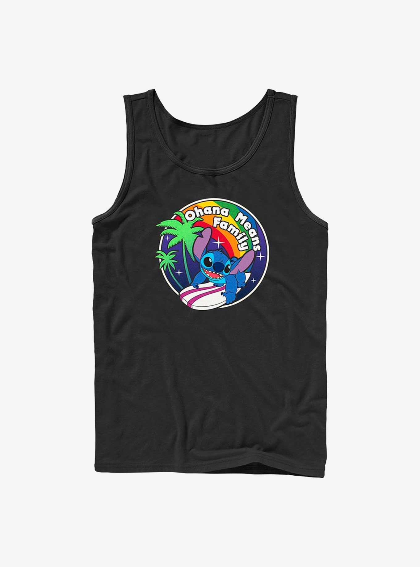 Disney Lilo & Stitch Rainbow Ohana Tank, , hi-res