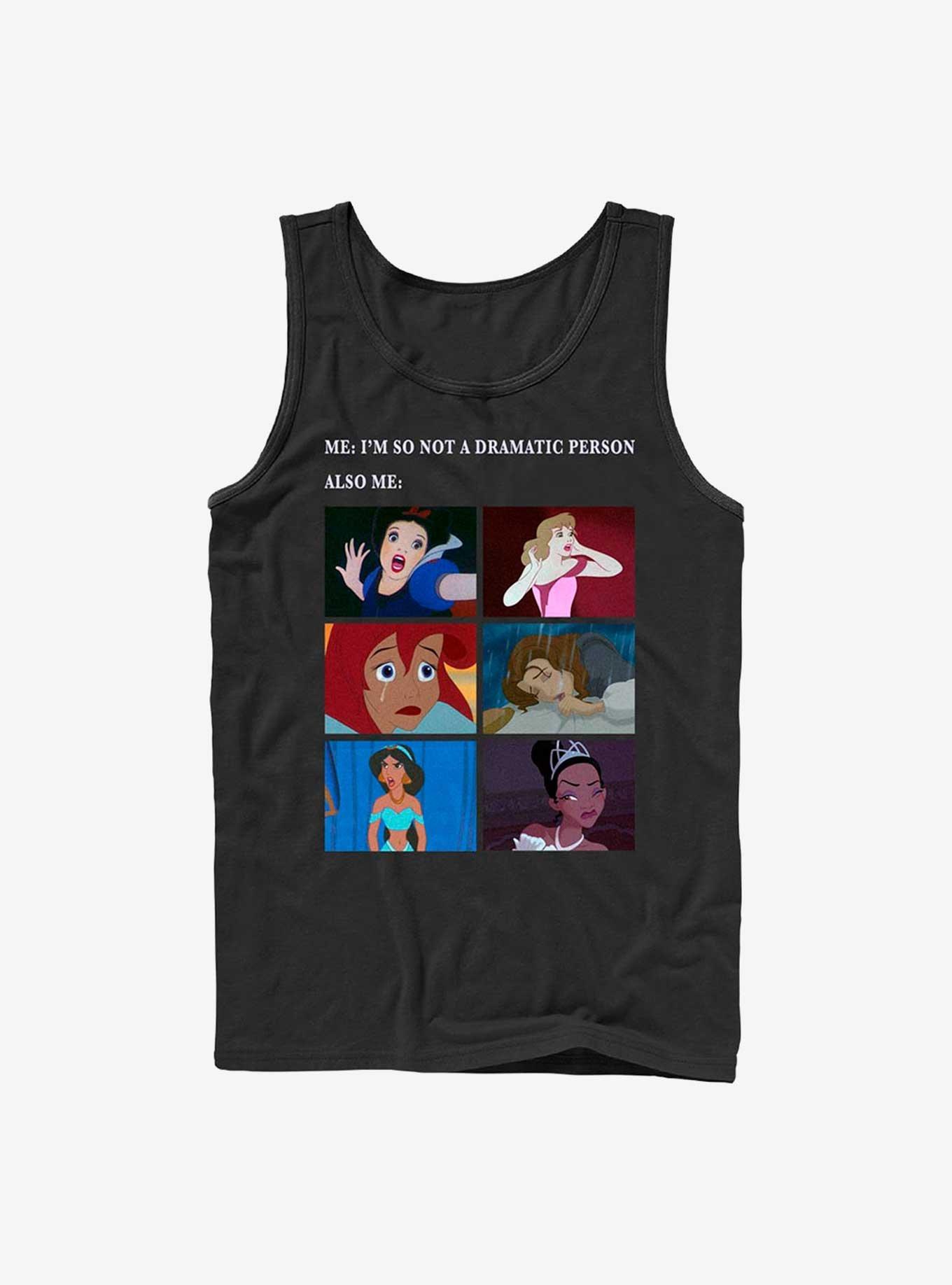 Disney Princesses Princess Drama Meme Tank, , hi-res