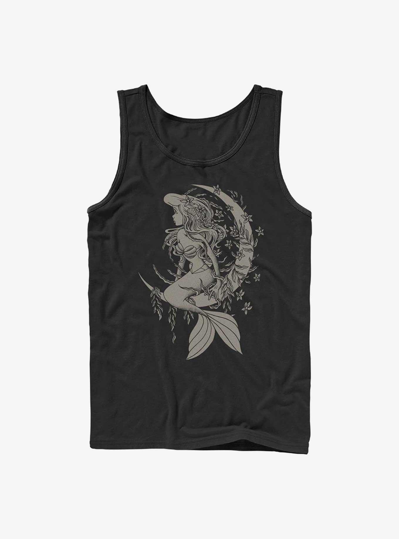 Disney The Little Mermaid In A Different Space Tank, BLACK, hi-res