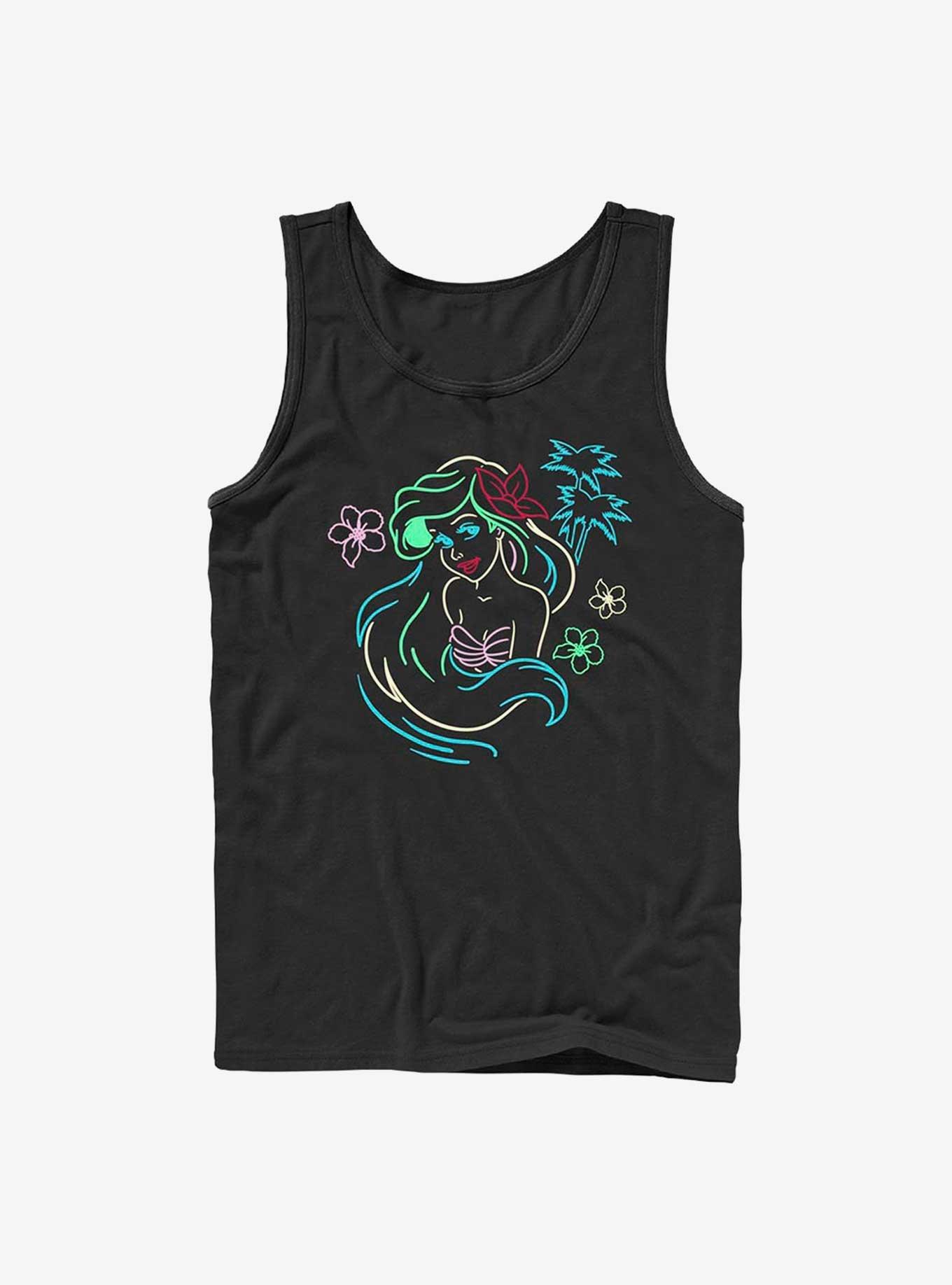 Disney The Little Mermaid Neon Ariel Tank, , hi-res