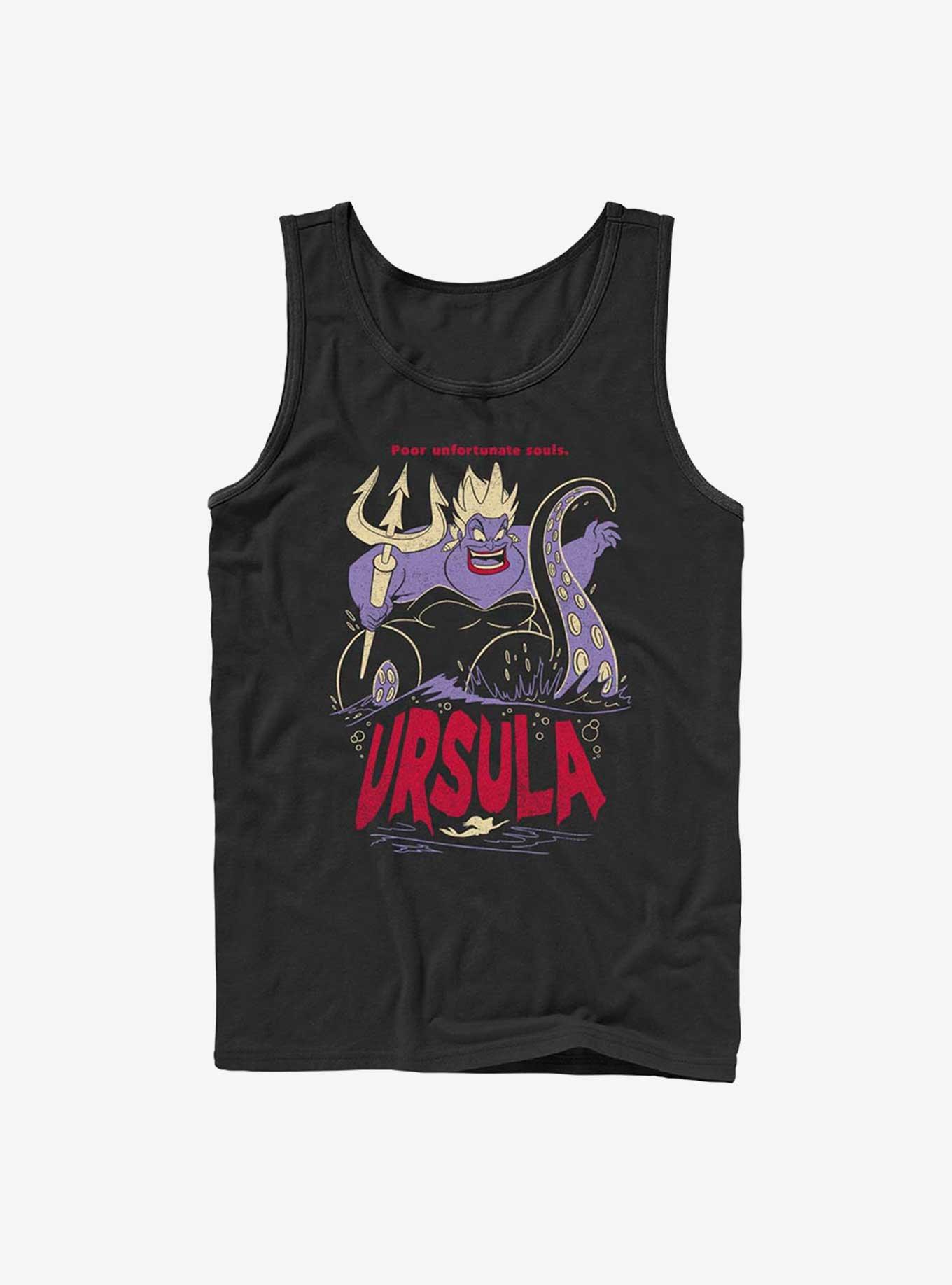 Disney The Little Mermaid Ursula The Sea Witch Tank, BLACK, hi-res