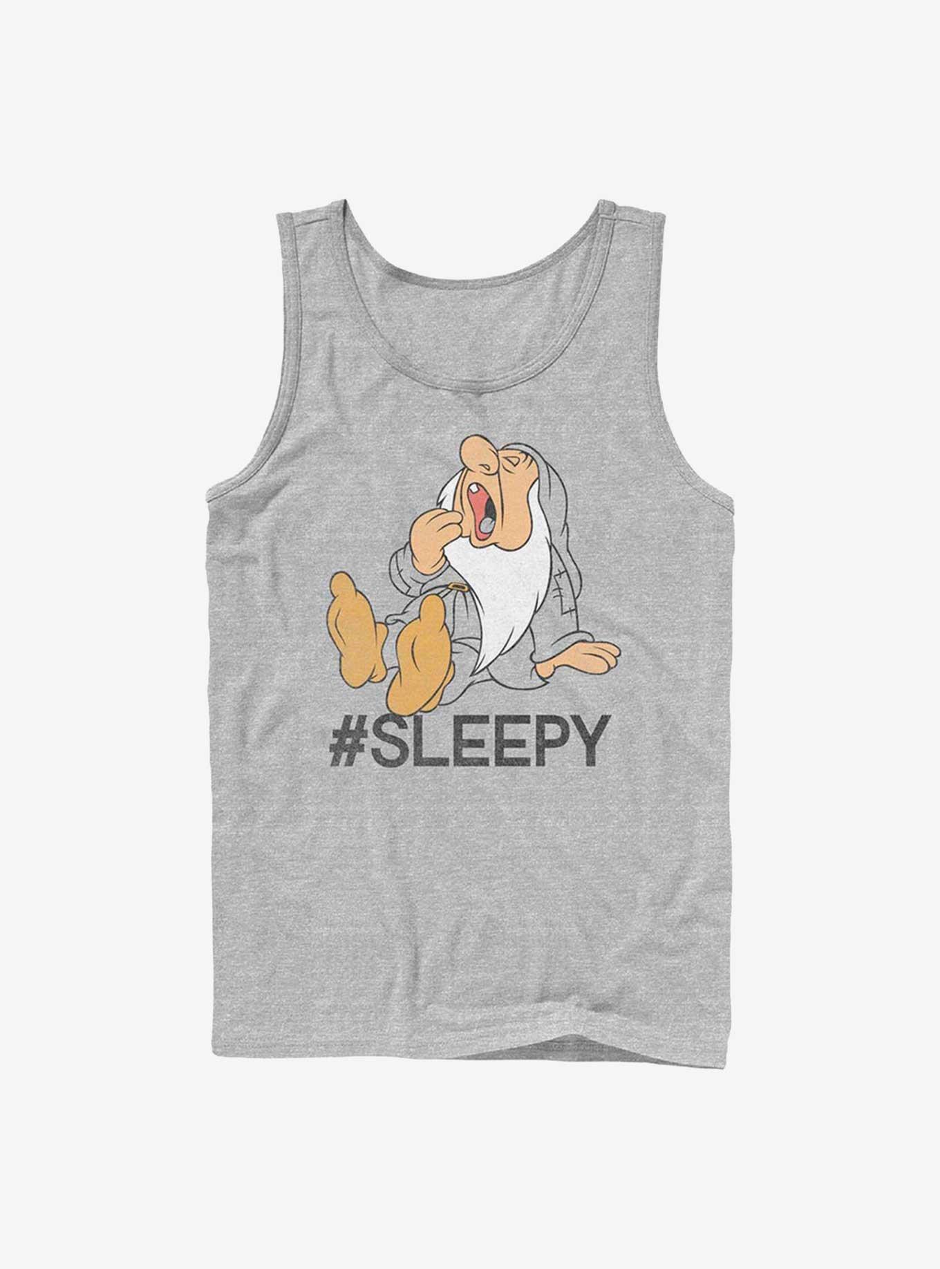 Disney Snow White and the Seven Dwarfs Hashtag Sleepy Tank, , hi-res