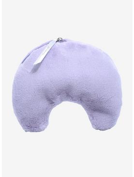 The Creme Shop Teddy Bag Plush Crescent Moon Cosmetic Bag, , hi-res
