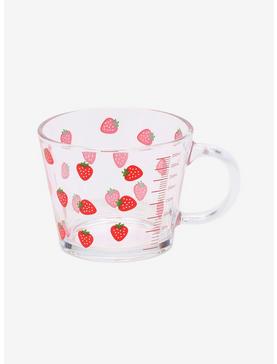 Strawberry Glass Mug, , hi-res