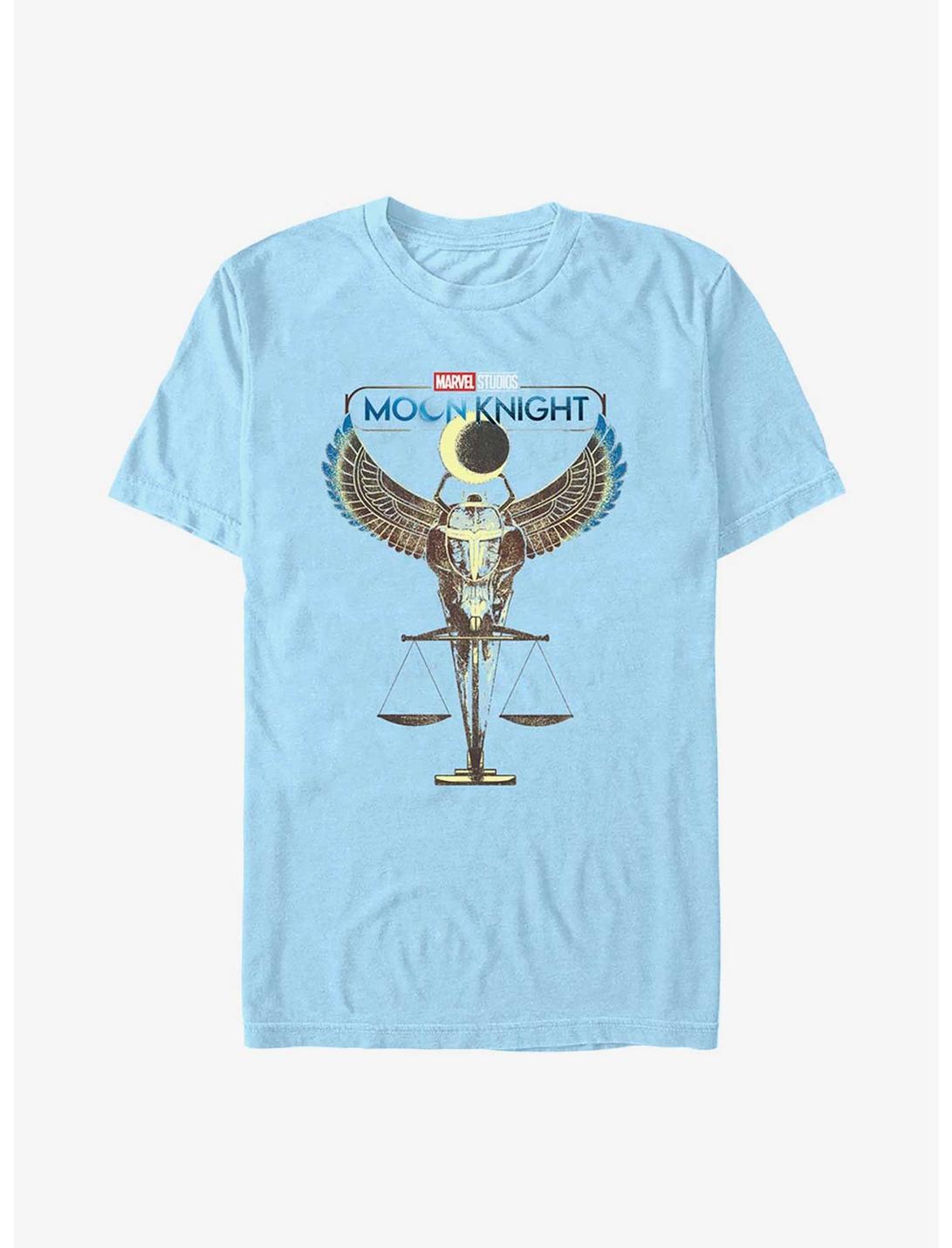 Marvel Moon Knight Egyptian Khonshu T-Shirt, LT BLUE, hi-res