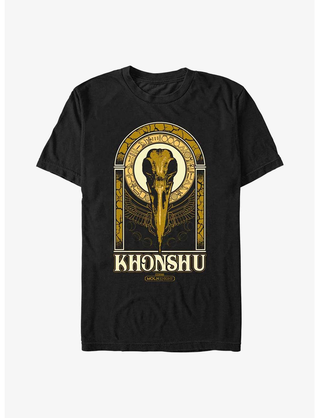 Marvel Moon Knight Khonshu T-Shirt, BLACK, hi-res