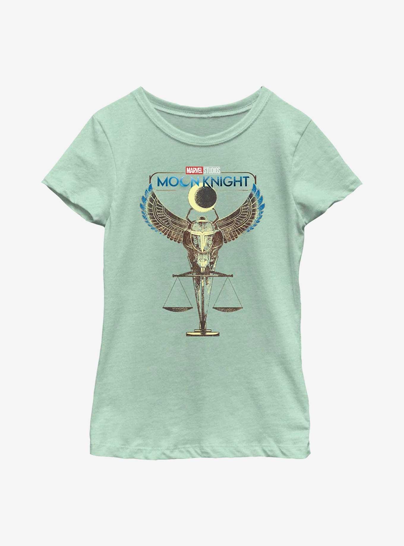 Marvel Moon Knight Egyptian Khonshu Youth Girls T-Shirt, MINT, hi-res