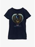 Marvel Moon Knight Scarab Moon Youth Girls T-Shirt, NAVY, hi-res