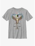 Marvel Moon Knight Egyptian Khonshu Youth T-Shirt, ATH HTR, hi-res