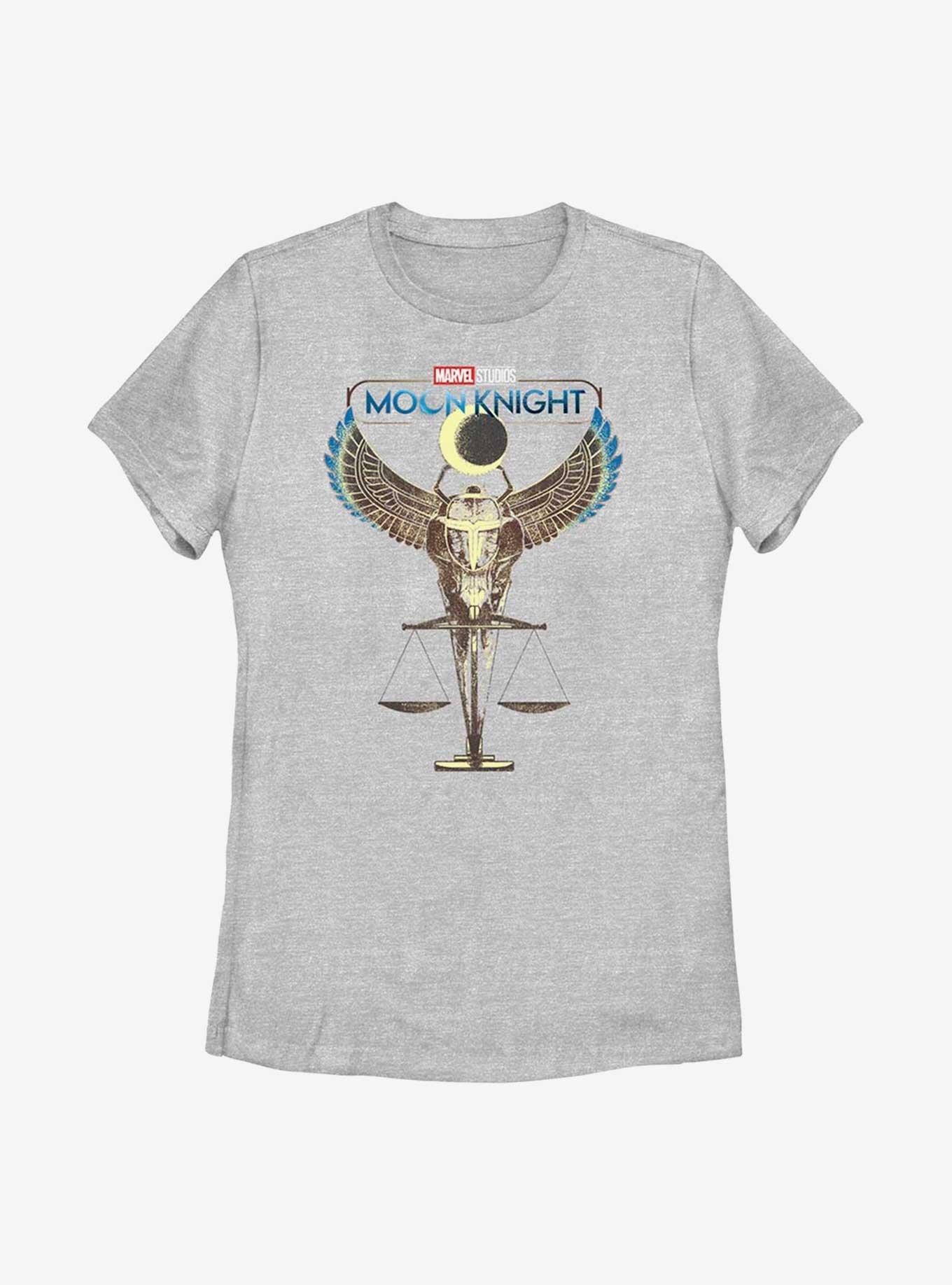 Marvel Moon Knight Egyptian Khonshu Womens T-Shirt, ATH HTR, hi-res view 1