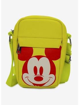 Holiday Mickey Mouse Smiling Expression Ho Ho Ho Cross Body Bag, , hi-res