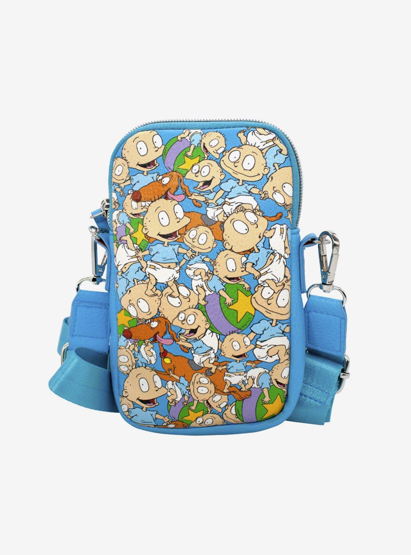 Rugrats Tommy Pickles And Spike Poses Stacked Phone Bag Holder Wallet, , hi-res
