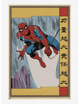Marvel Spider-Man Japanese Text Poster, , hi-res