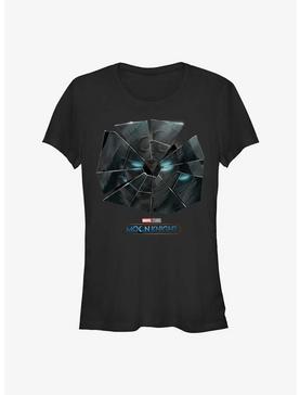 Marvel Moon Knight Broken Glass Girls T-Shirt, BLACK, hi-res