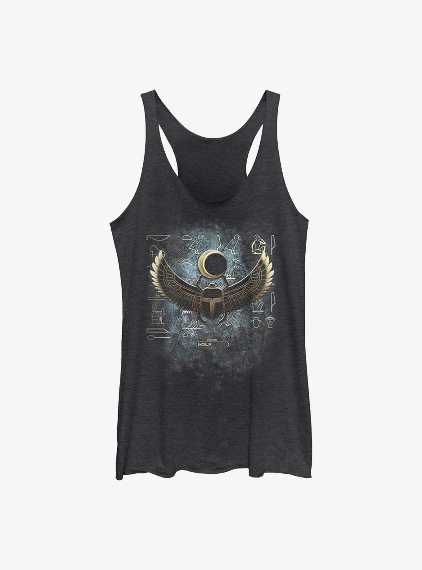 Marvel Moon Knight Ancient Relic Girls Tank, BLK HTR, hi-res