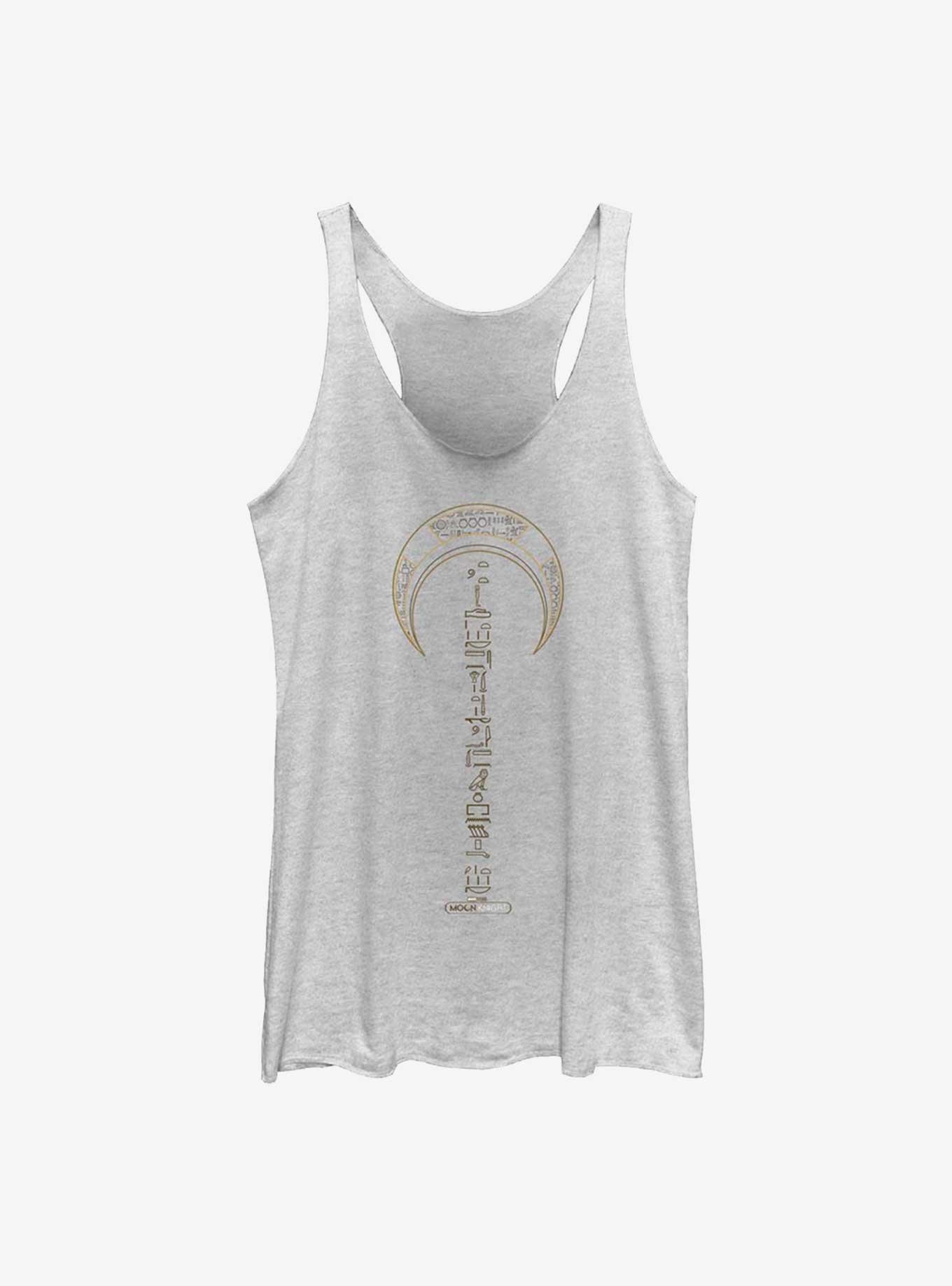 Marvel Moon Knight Moon Dagger Girls Tank, WHITE HTR, hi-res