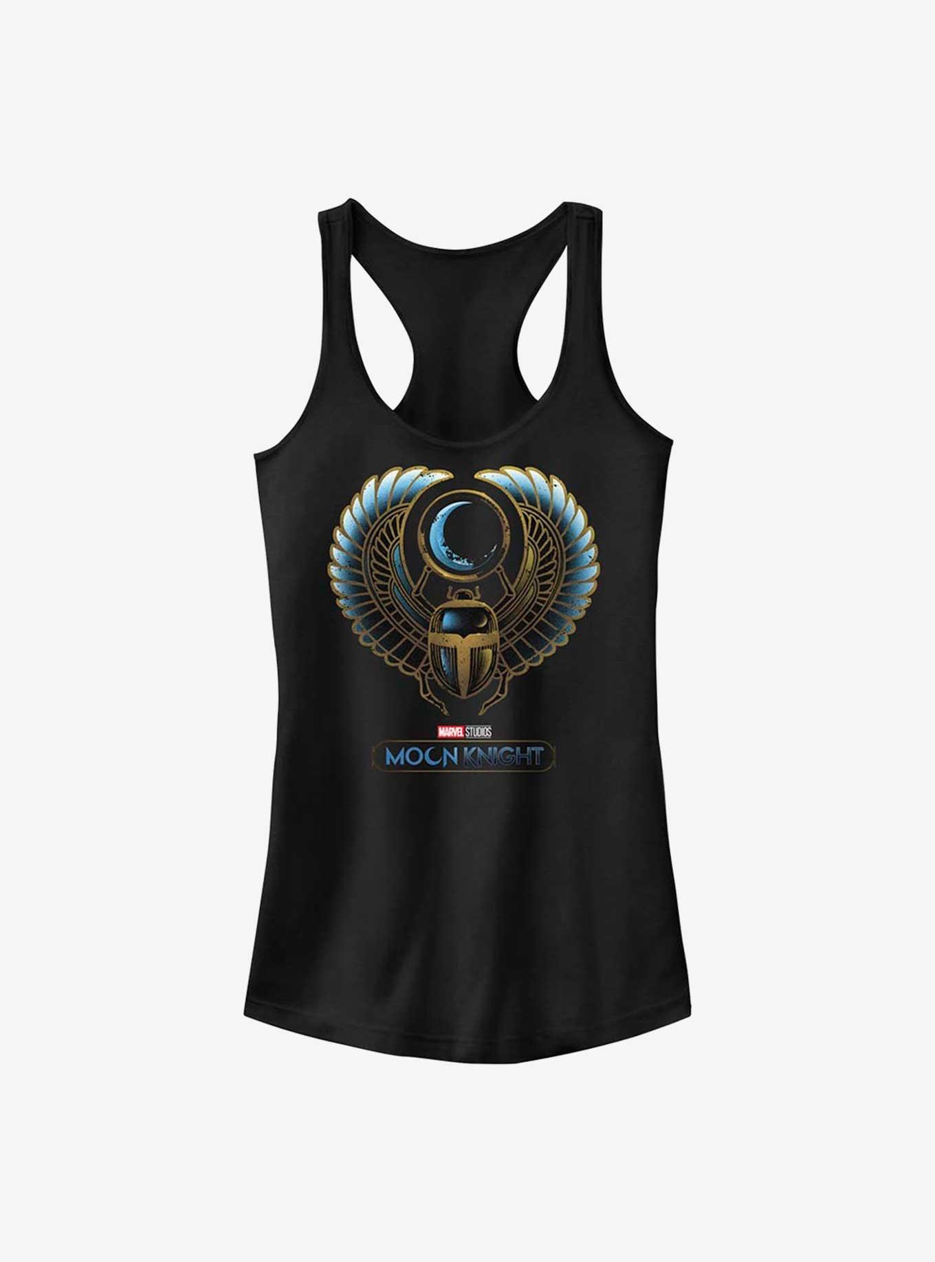 Marvel Moon Knight Scarab Moon Girls Tank, BLACK, hi-res