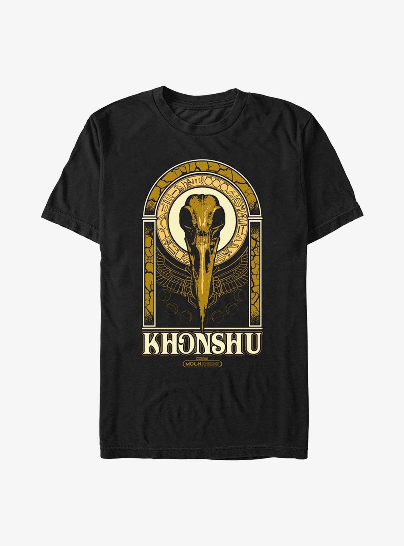 Marvel Moon Knight Khonshu T-Shirt, BLACK, hi-res