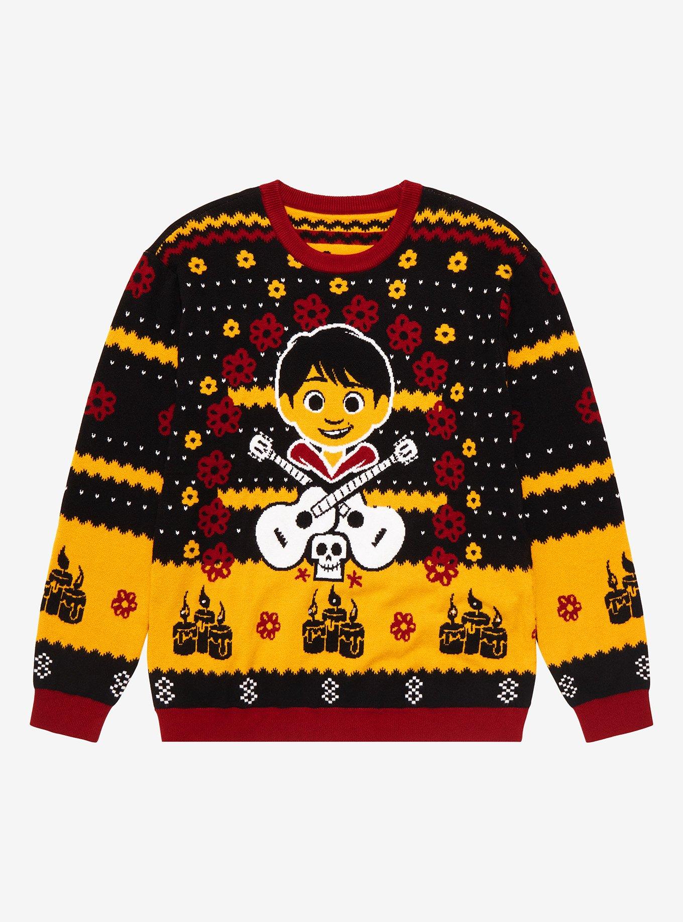 light up disney christmas sweater