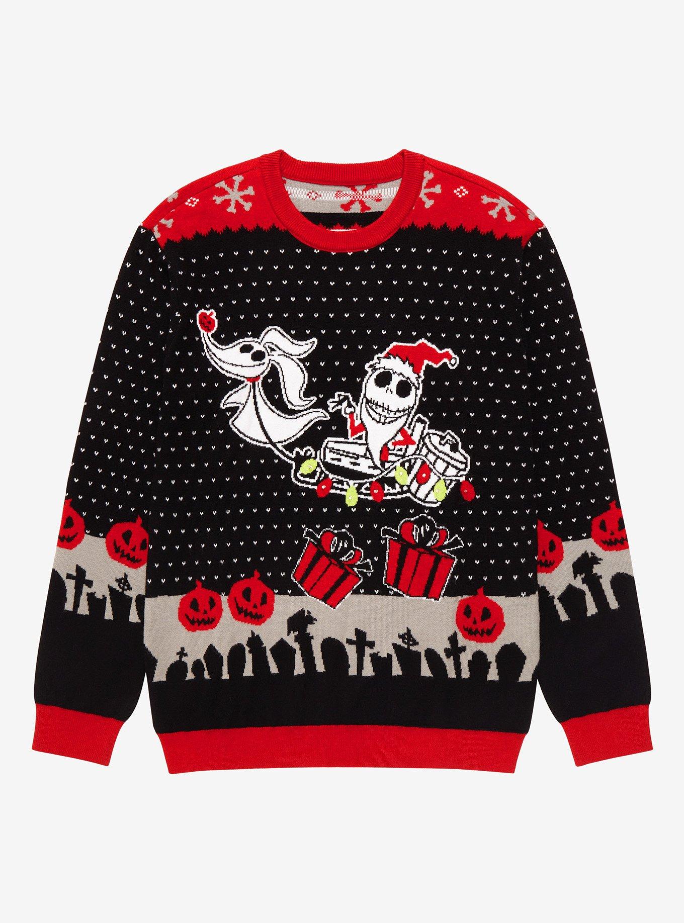 Disney The Nightmare Before Christmas Jack Skellington Hockey Jersey -  BoxLunch Exclusive