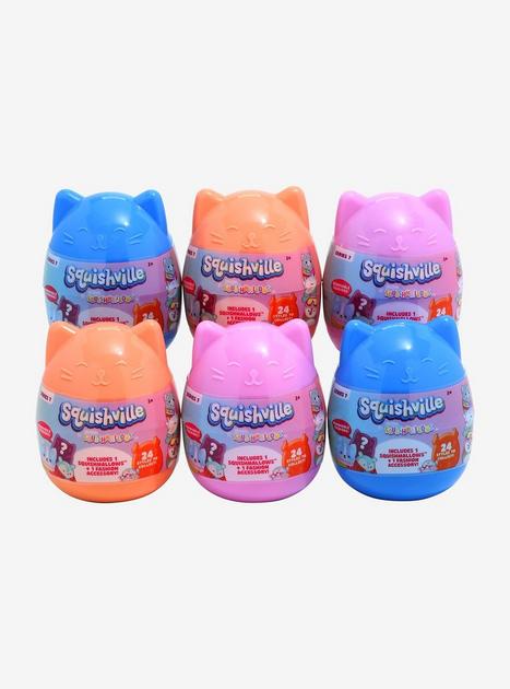 Squishmallows SQUISHVILLE Series 5- 24 Capsules & Collector's Display Box  NEW