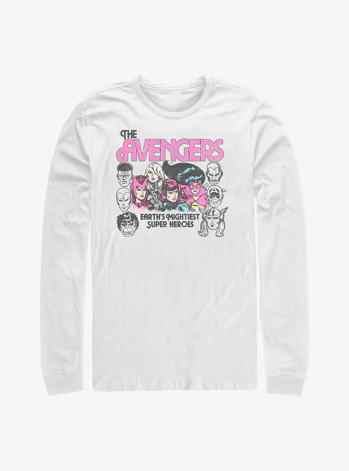 Marvel Avengers Mightiest Super Heroes Long Sleeve T-Shirt, , hi-res