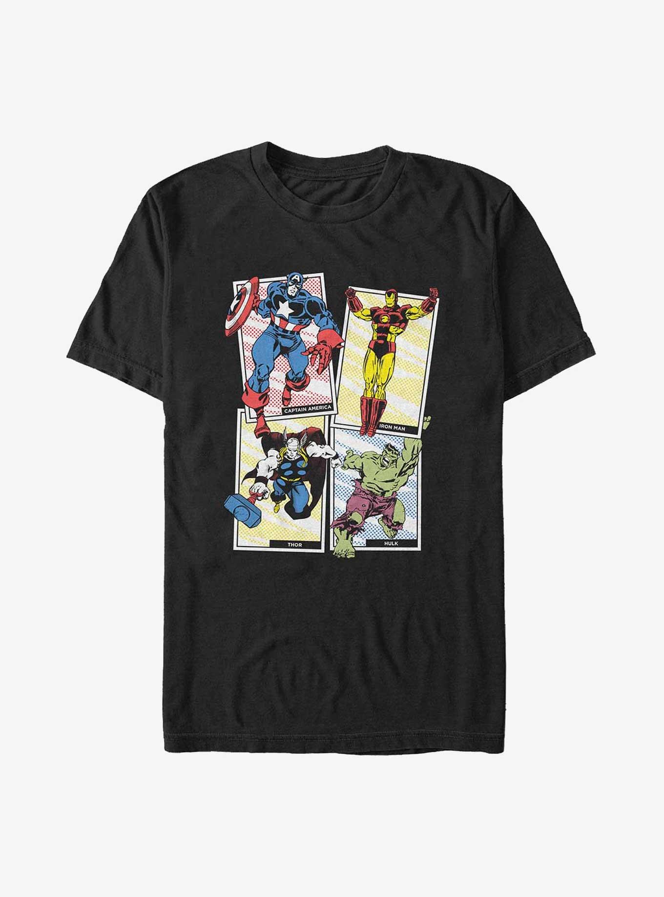 Marvel Avengers Trading Cards T-Shirt, , hi-res