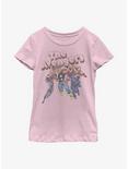 Marvel Avengers Attack Youth Girls T-Shirt, PINK, hi-res